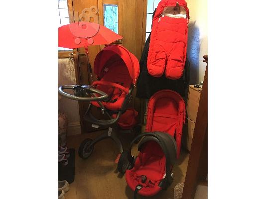PoulaTo: Stokke Xplory V4 3 σε 1 μωρό Καροτσάκι